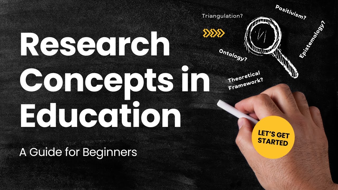 Master Essential Education Research Concepts with Experts π