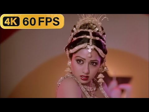 4K Remastered Aye Mohabbat Teri Dastan Ke Liye Sridevi Anil Kapoor ,Anuradha Paudwal, Karma