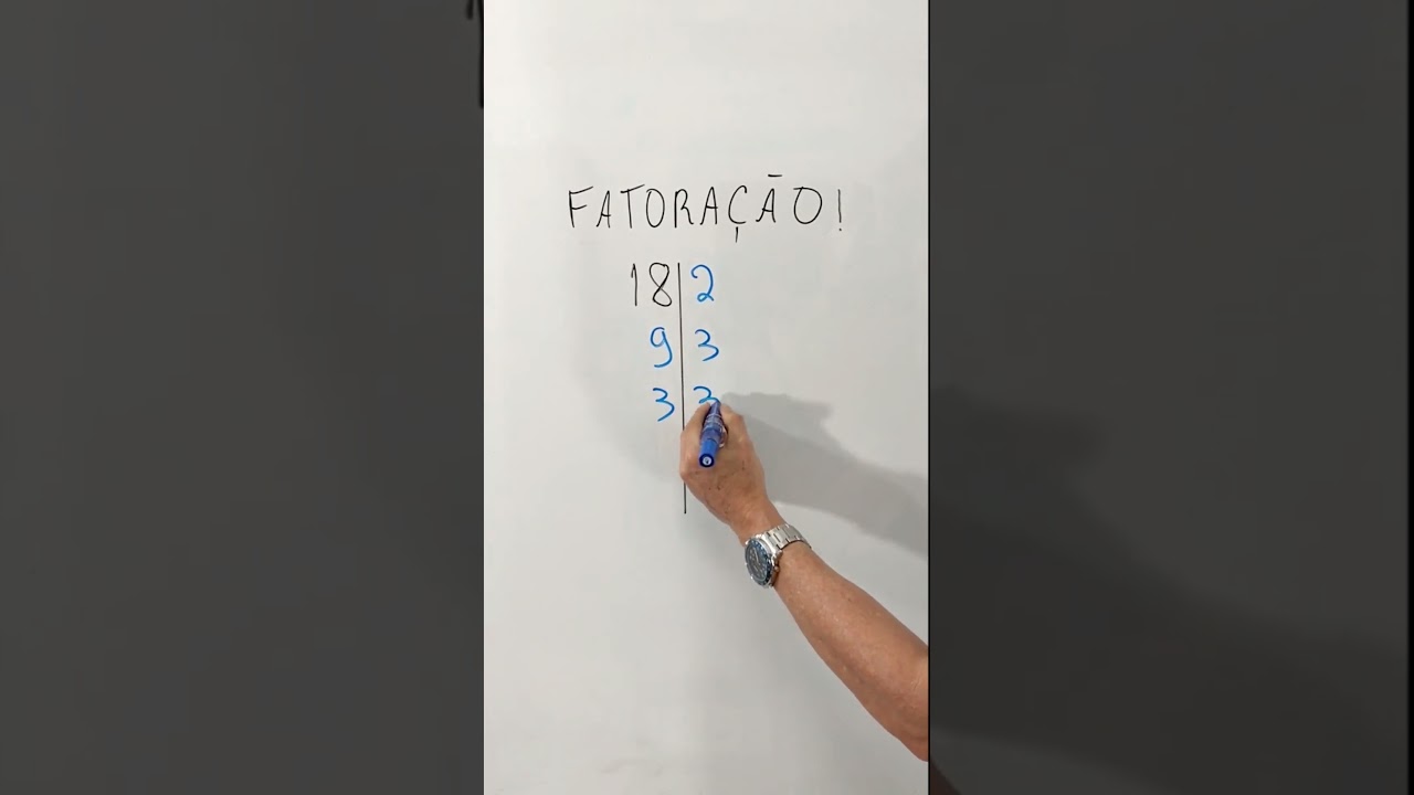 Fatoração Rápida do Número 18 em Apenas 14 Segundos! ⚡