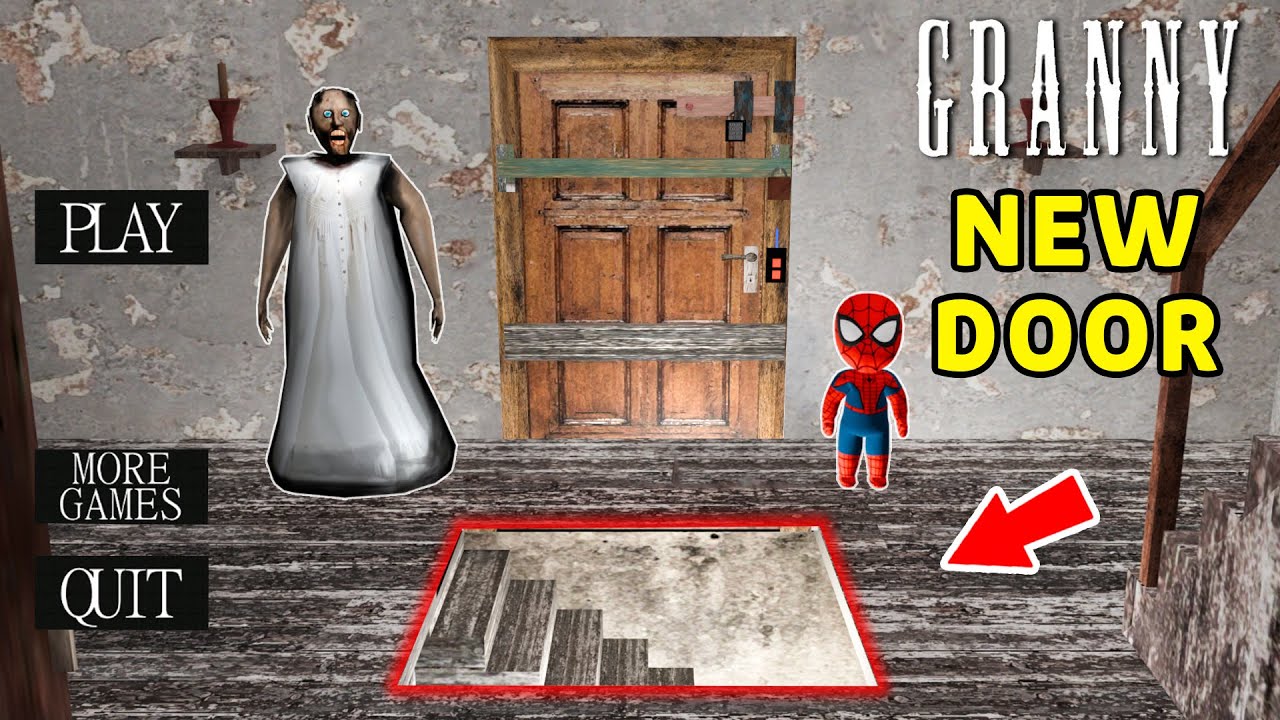 Granny, Secret Door & Little Spider-Man Gameplay ๐ฎ