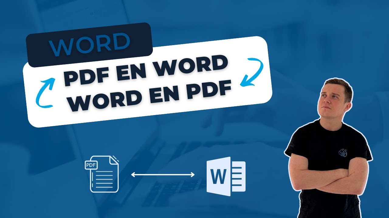 Convertir PDF en Word et Word en PDF facilement