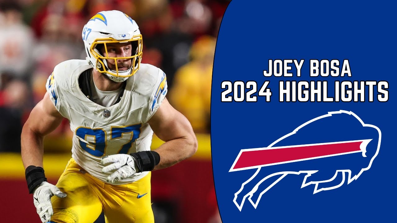 Joey Bosa's 2024 Highlights: Dominating for the Bills! π₯