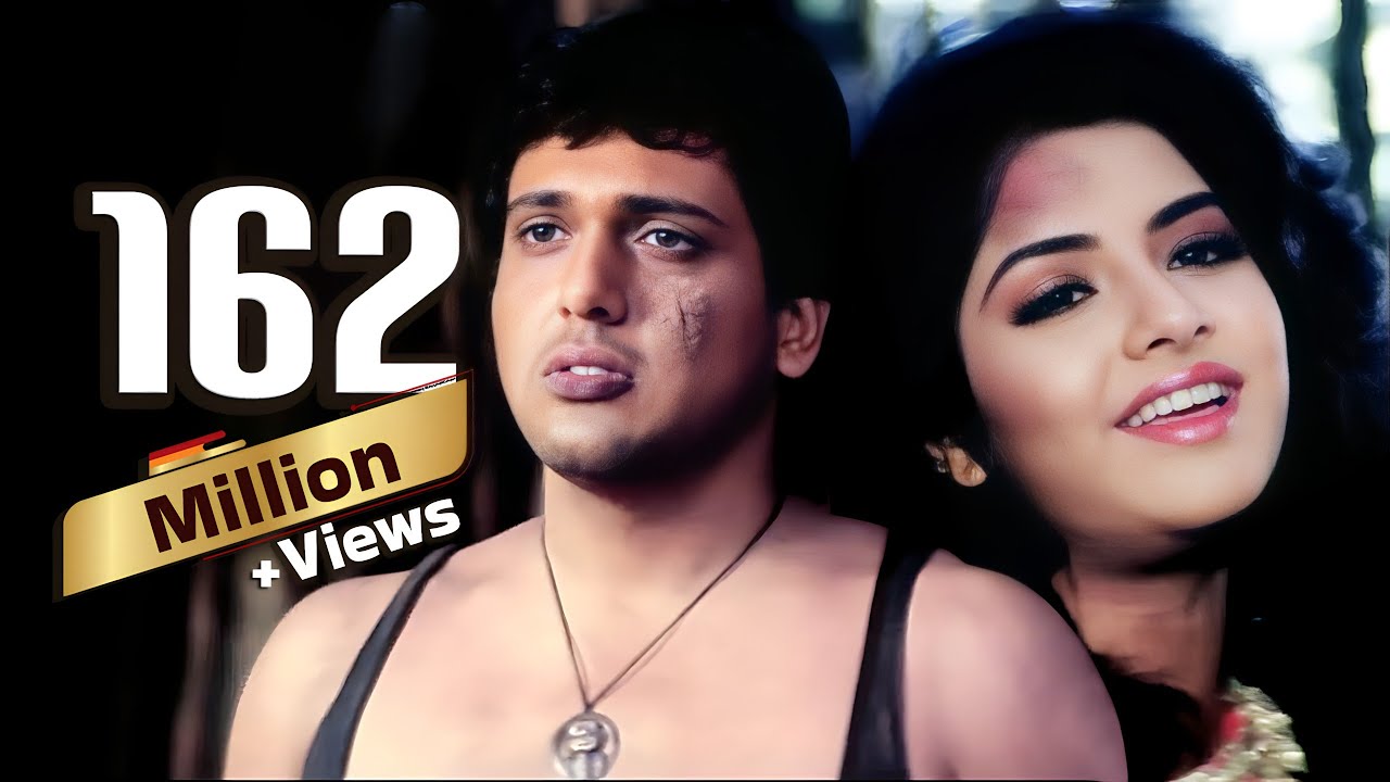 Tu Pagal Premi Awara 🎶 Full 4K Romantic Song from Shola Aur Shabnam (1992) | Govinda & Divya Bharti