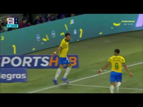 Gol de Flaco Lopez | Primeiro gol do Palmeiras hoje