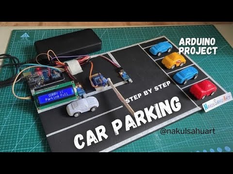 Arduino Car Parking System with IR Sensor 🚗
