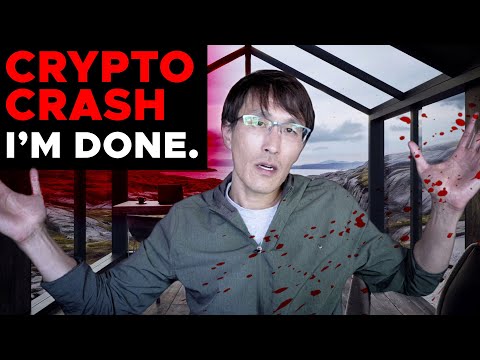 CRYPTO CRASH: I'm done, crypto is all a SCAM.