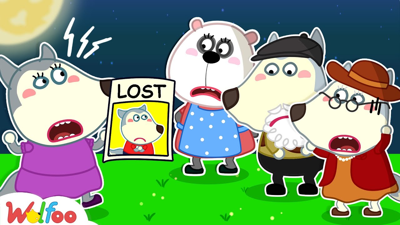 Wolfoo Gets Lost: Family's Good Behavior 😊