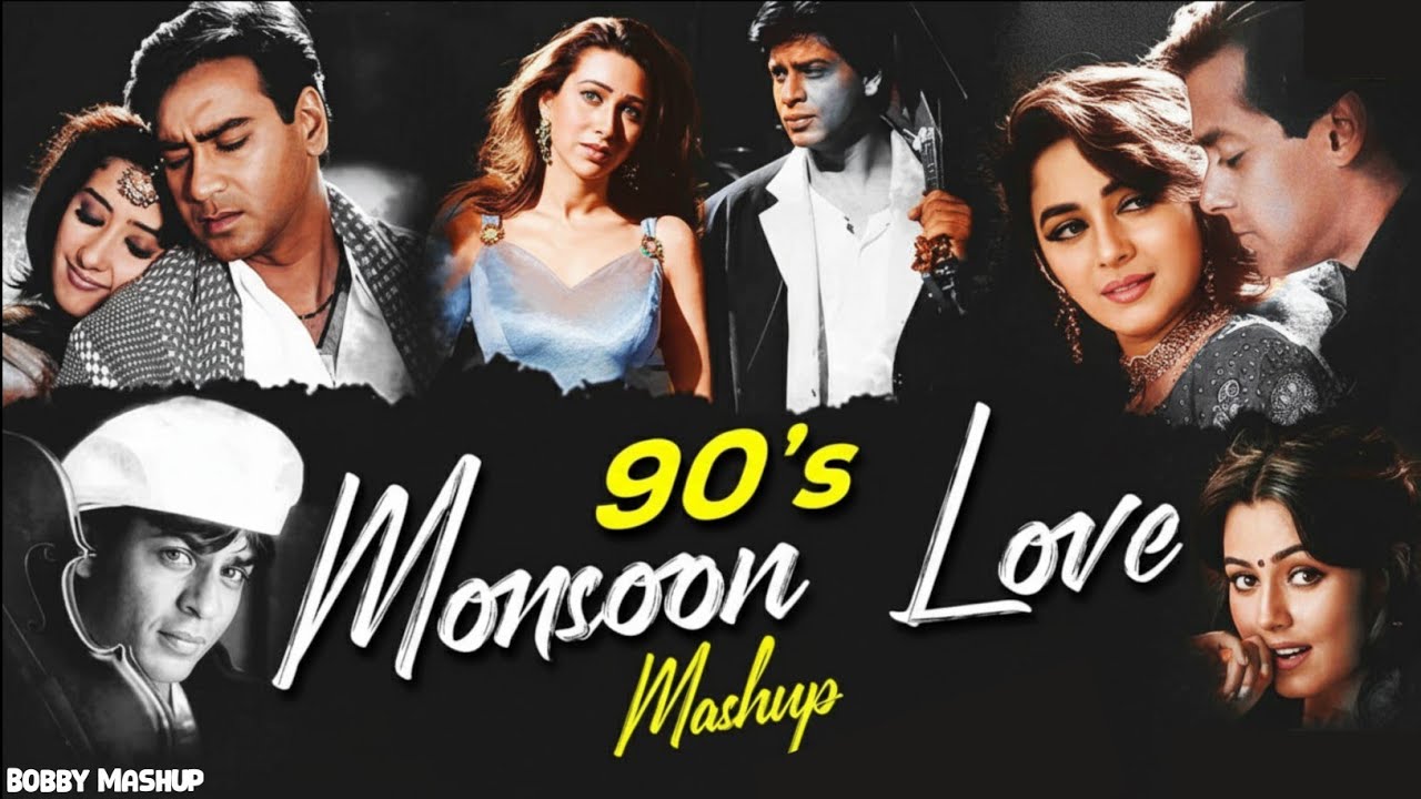90s Monsoon Love Mashup ❤️ | Hit Hindi Songs