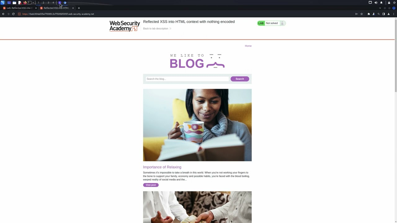 Manual Reflected XSS Testing with Burp Suite 🛡️