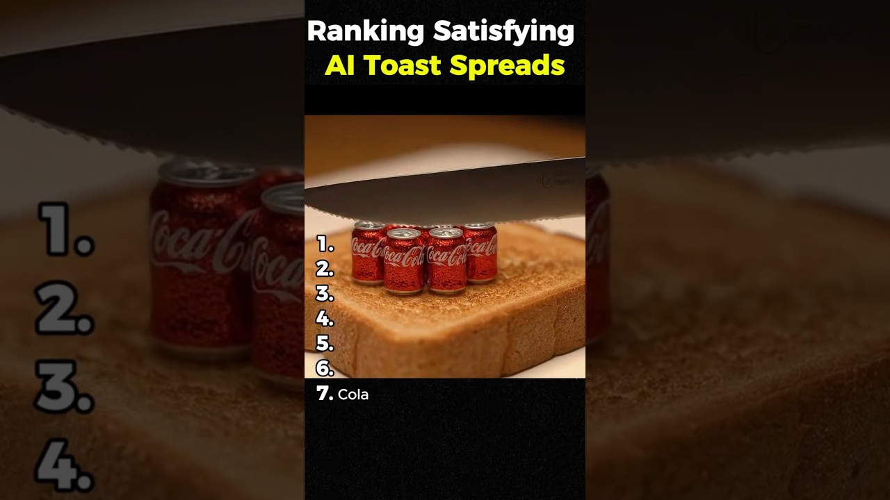 Ranking the Most Satisfying AI-Generated Toast Spreads
