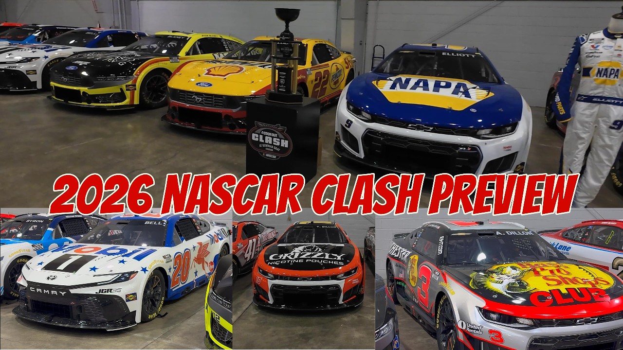 2026 NASCAR Clash Preview 🚗