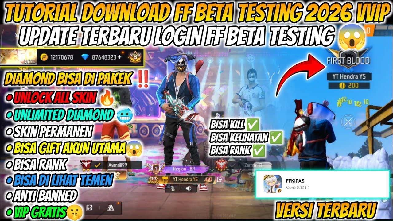 Download FF Kipas VIP Ori 2026 Gratis🔥
