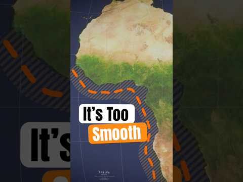 Africa’s coast is bad for boats #map #geography