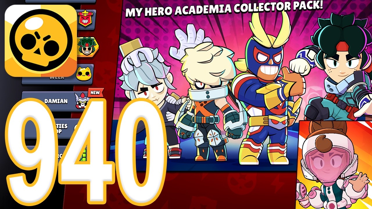 Brawl Stars - Gameplay Walkthrough Part 940 - My Hero Academia Collab (iOS, Android)