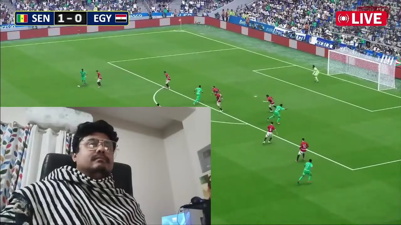 Senegal vs Egypt CAF AFCON Semi-Final Live ⚽