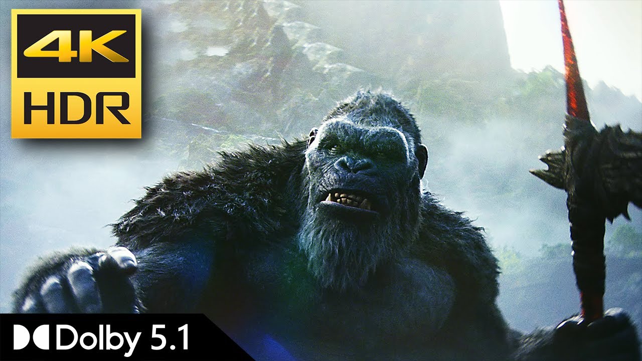 Godzilla x Kong 4K HDR Trailer π¬