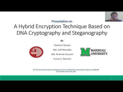 A Hybrid Encryption Technique based on DNA Cryptography and Steganography | IEMCON 2022