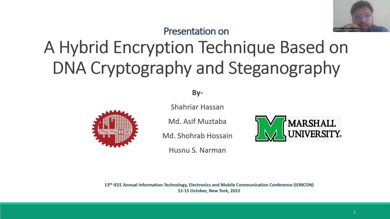 Innovative Hybrid DNA-Based Encryption & Steganography Method | IEMCON 2022