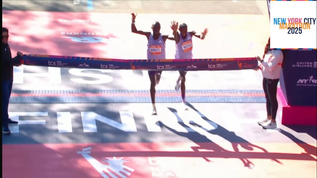 Kipruto Wins Thrilling Finish at 2025 New York Marathon 🏃‍♂️