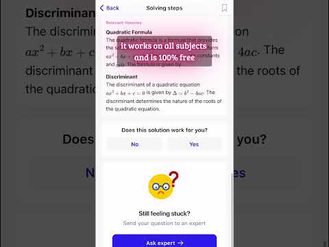 App that gives the right answer to my exam #homeworkhelp #mathsolver #studytips