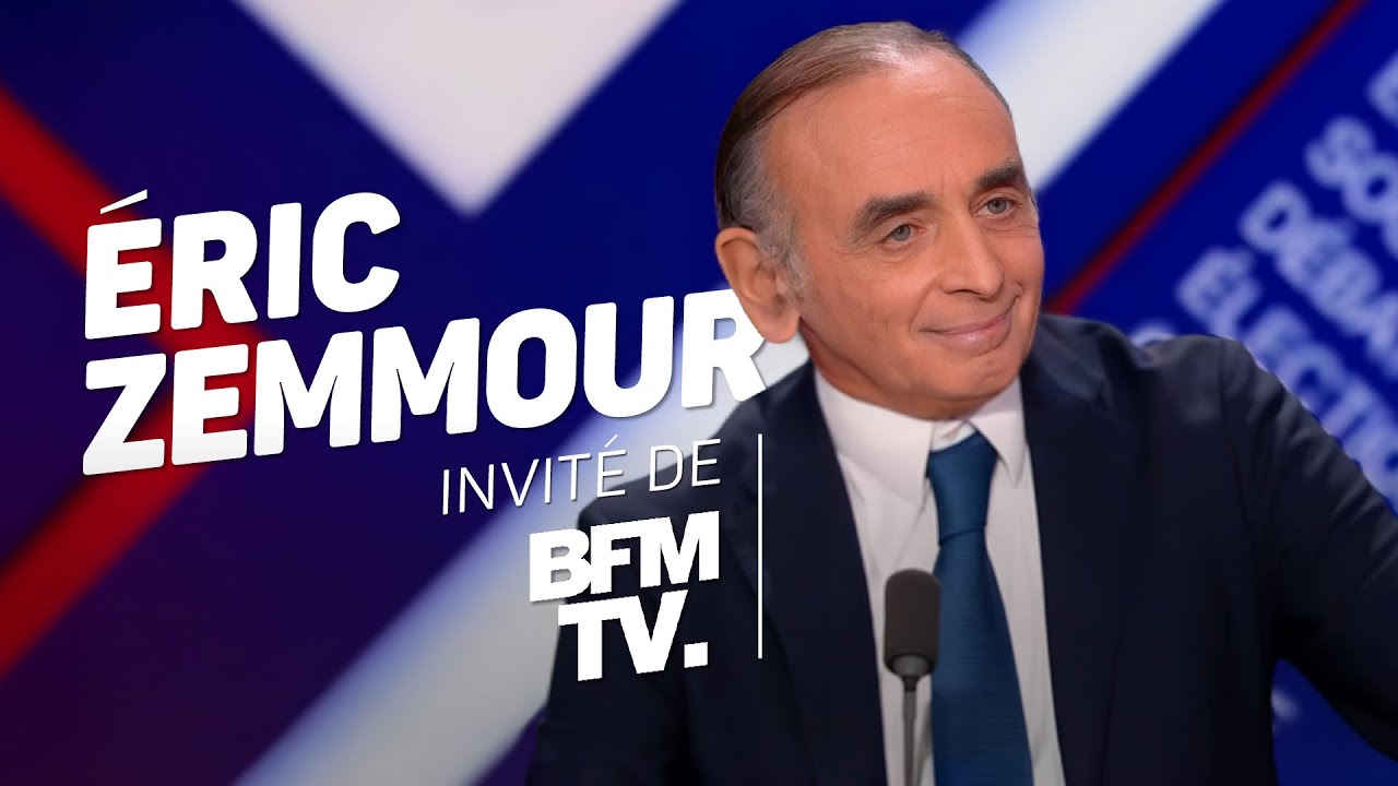 Eric Zemmour sur BFMTV : Accusation d'Algérie de vouloir coloniser la France