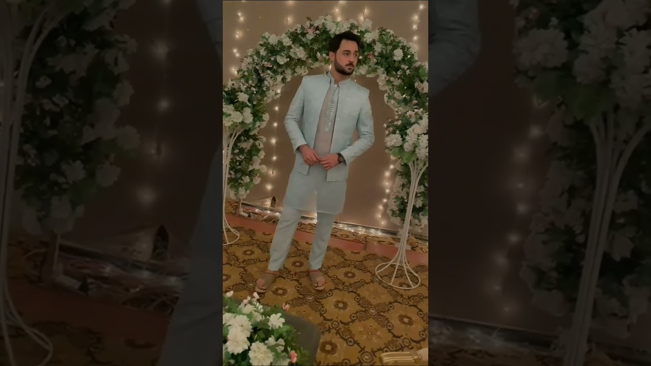 Junaid Akhtar's Stunning Desi Wedding Look in Kaffara BTS πΈ