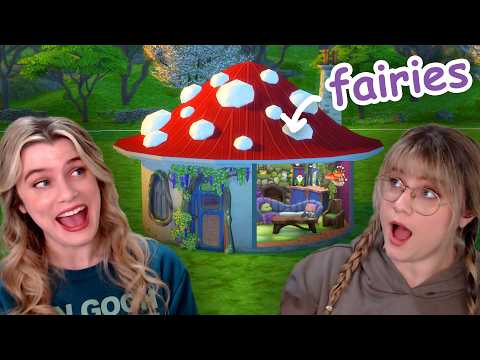 can we build a mushroom house for a fairy in the sims 4? | enchanted by nature