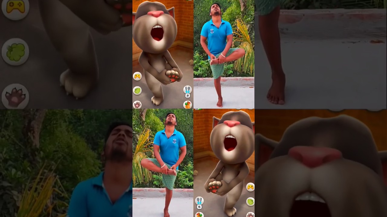 Talking Tom vs Real Life π Viral Reaction | Must Watch! π₯