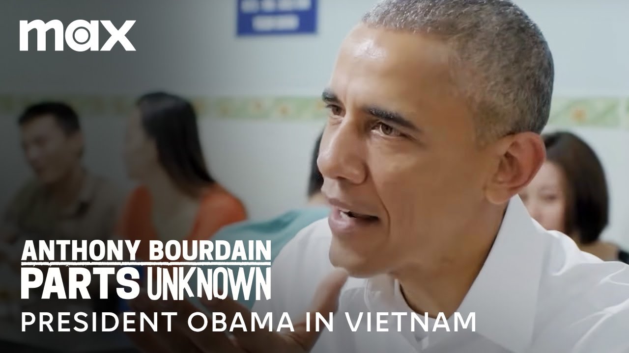 Obama & Bourdain Share Dinner in Hanoi 🍽️