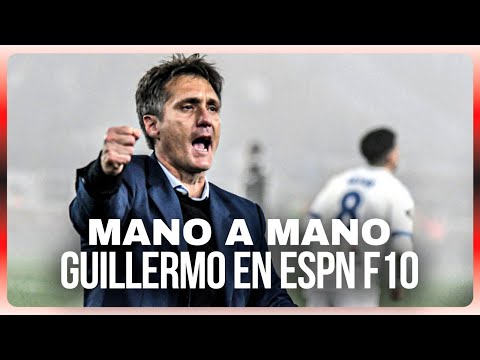 GUILLERMO, IMPERDIBLE: Barros Schelotto, MANO A MANO con #ESPNF10 tras gritar CAMPEÓN con VÉLEZ