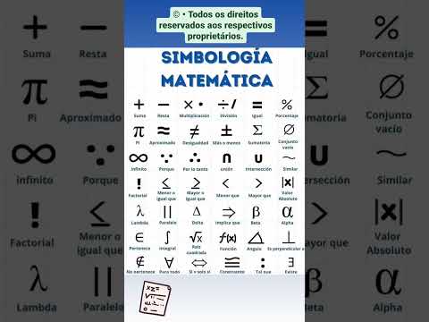 SIMBOLOS MATEMÁTICOS