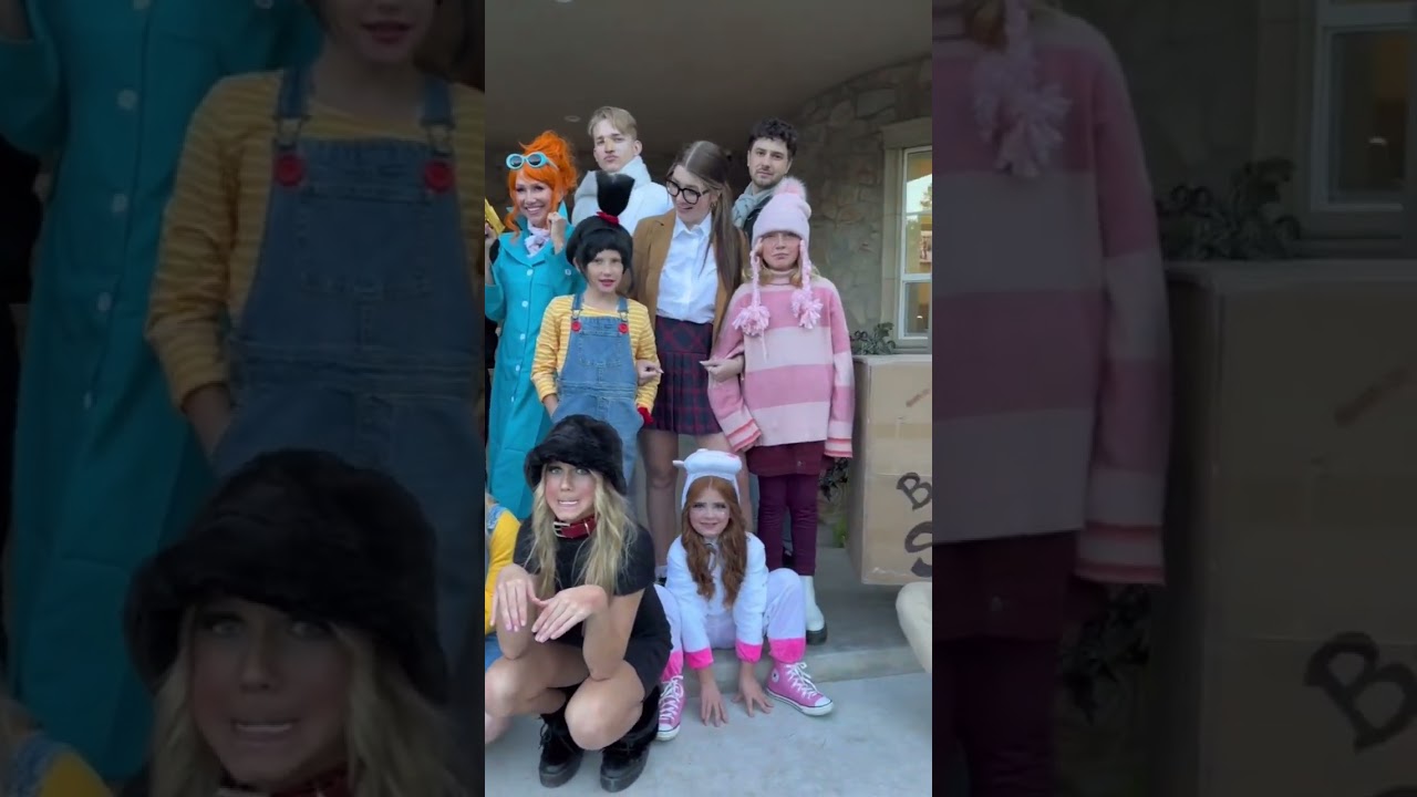 Havin’ a “Despicable” Halloween with all these Minions!! #shorts #bigfamily #halloween2022