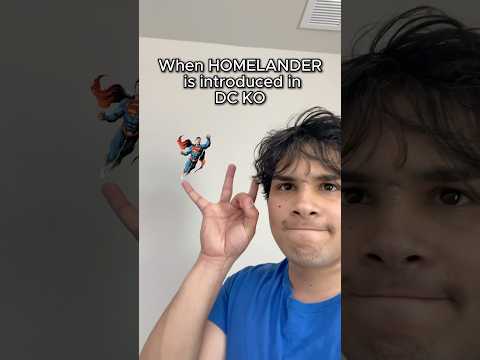 When HOMELANDER is introduced in DC KO #homelander  #superman #dc #comics