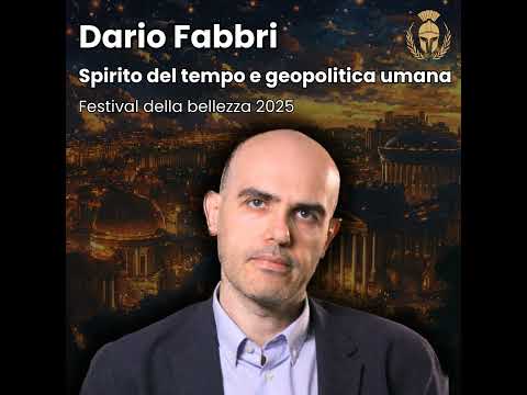 Ep.103 - Dario Fabbri - Spirito del tempo e geopolitica umana