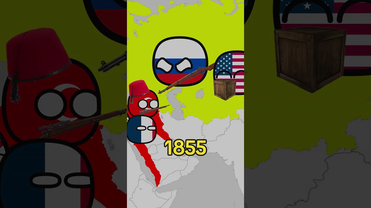 Russia–USA Relations in Countryballs 🌍