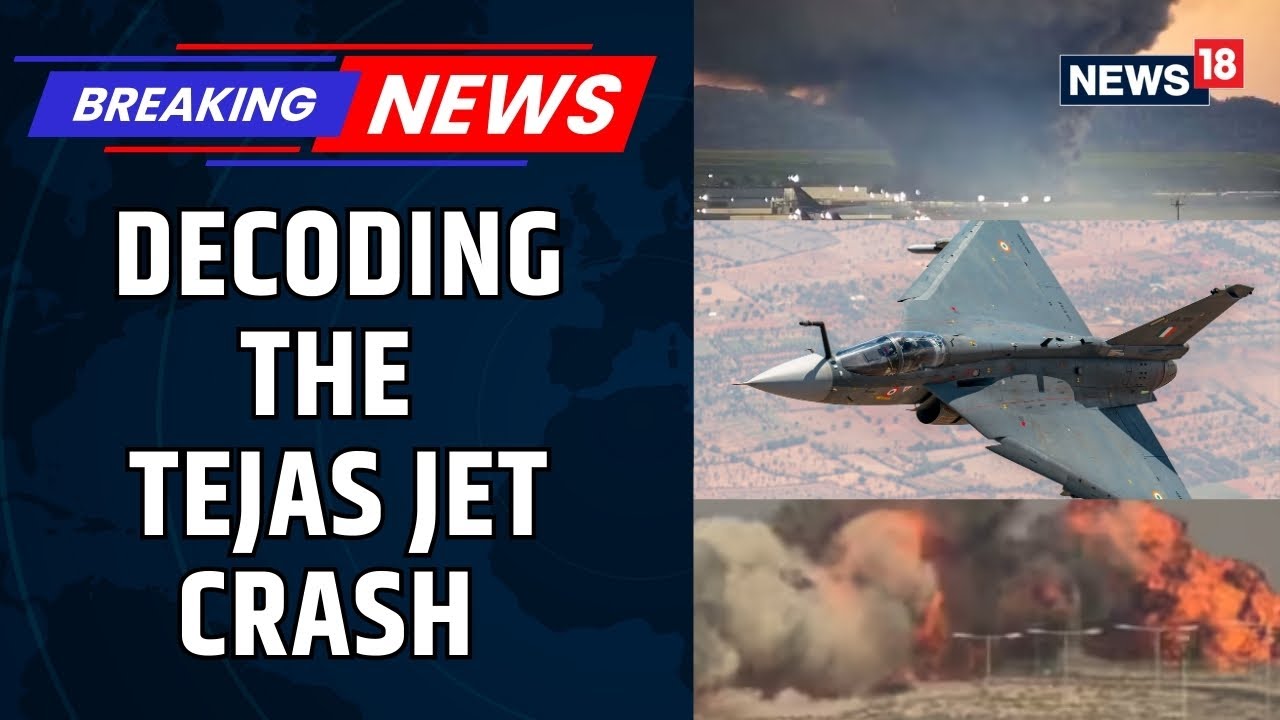 Tejas Jet Crashes at Dubai Air Show ✈️