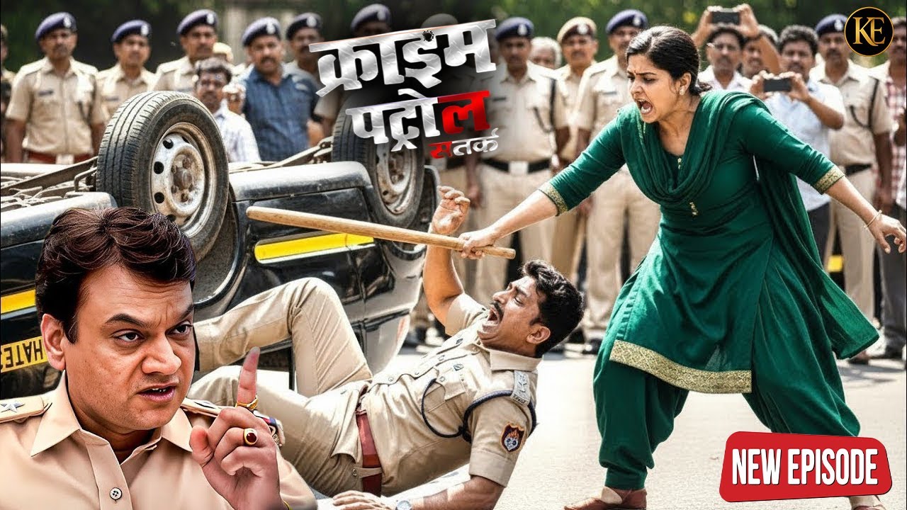 लेडी का गुस्सा: पुलिस पर भारी 🚓