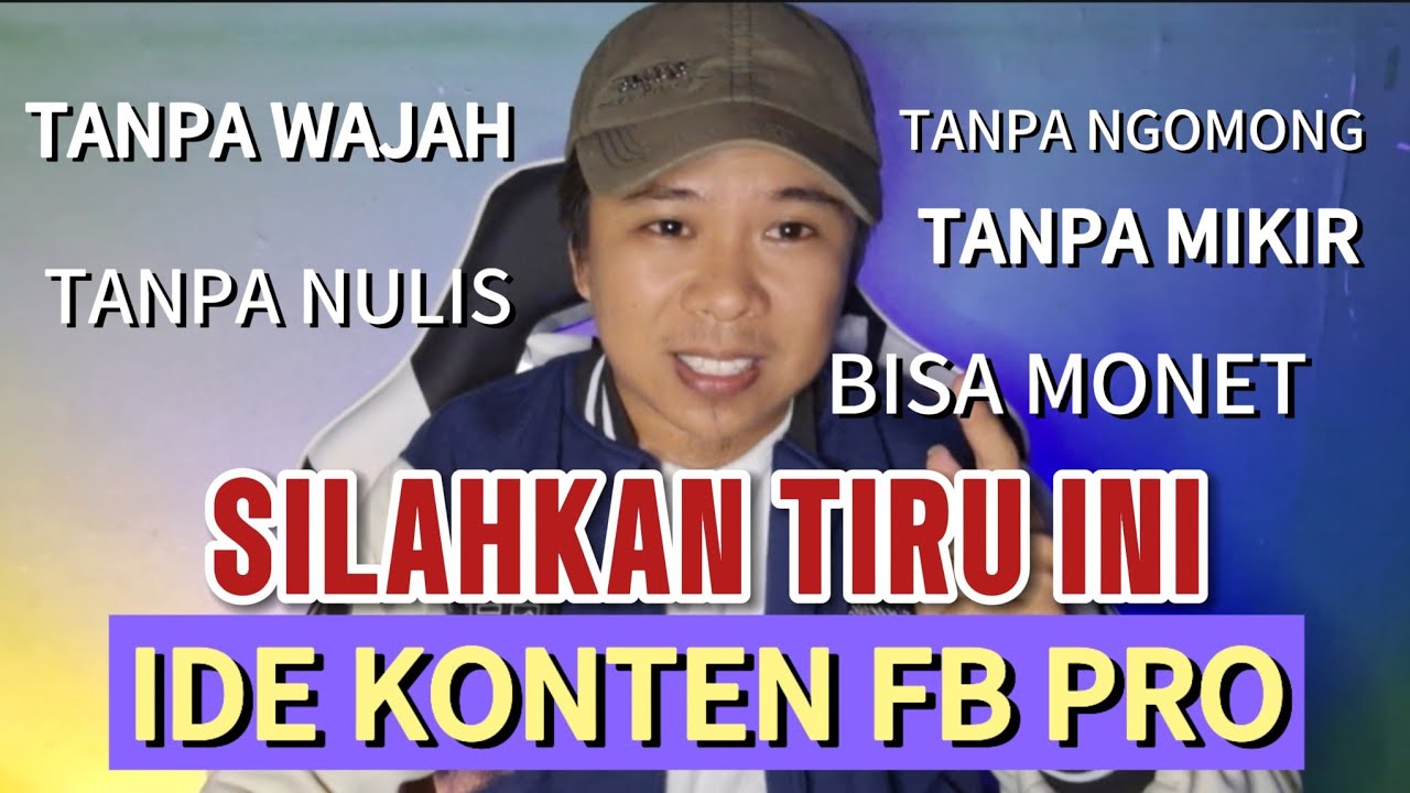 Buat Konten Monet Tanpa Wajah, Suara, atau Nulis Script! π₯π°