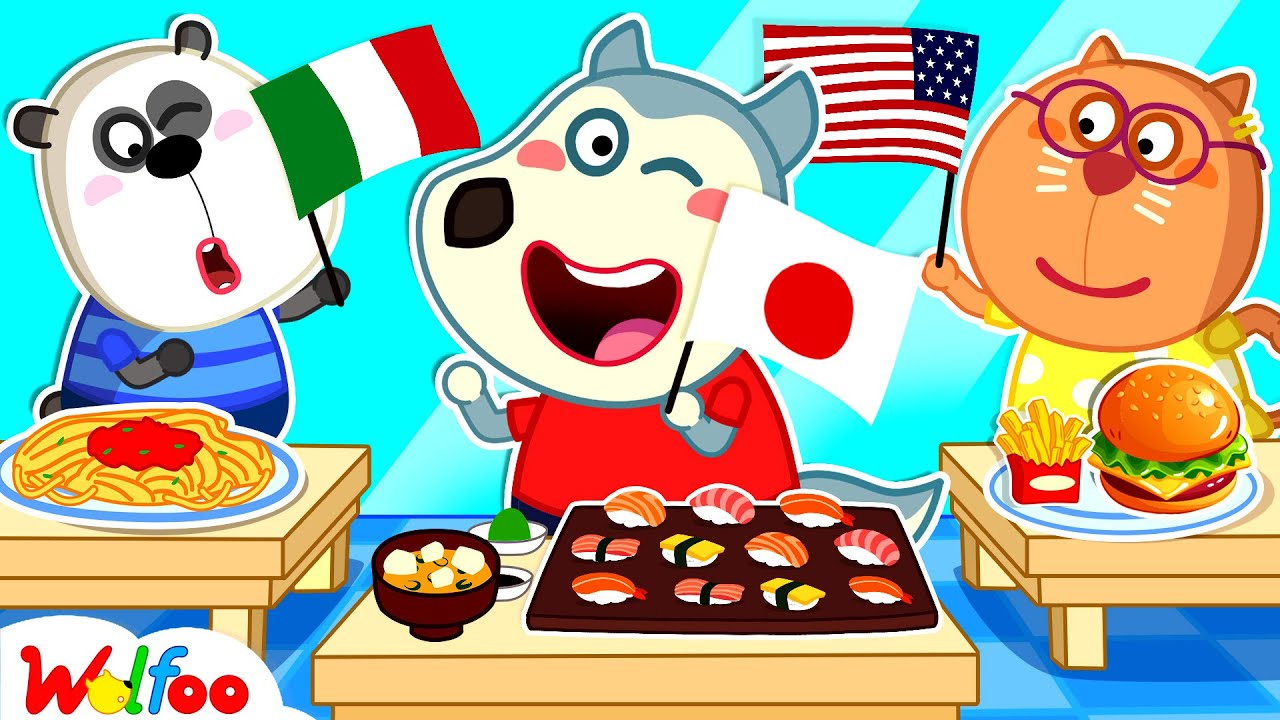 Global Food Challenge with Kids 🍽️