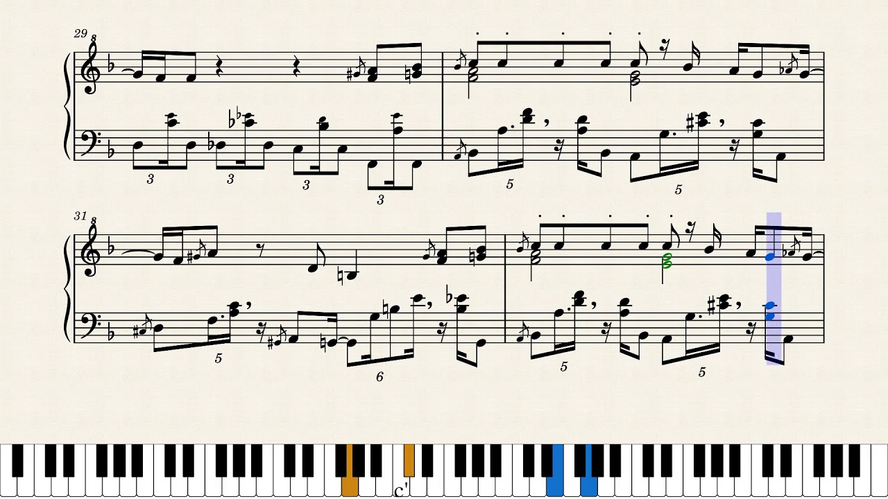 Free Piano BGM '2:23 AM' by γγγγ