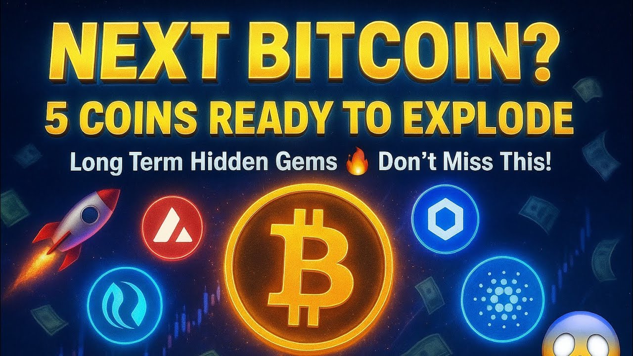 5 Top 5 Cryptocurrencies Poised to Surpass Bitcoin π | Long-Term Investment Picks