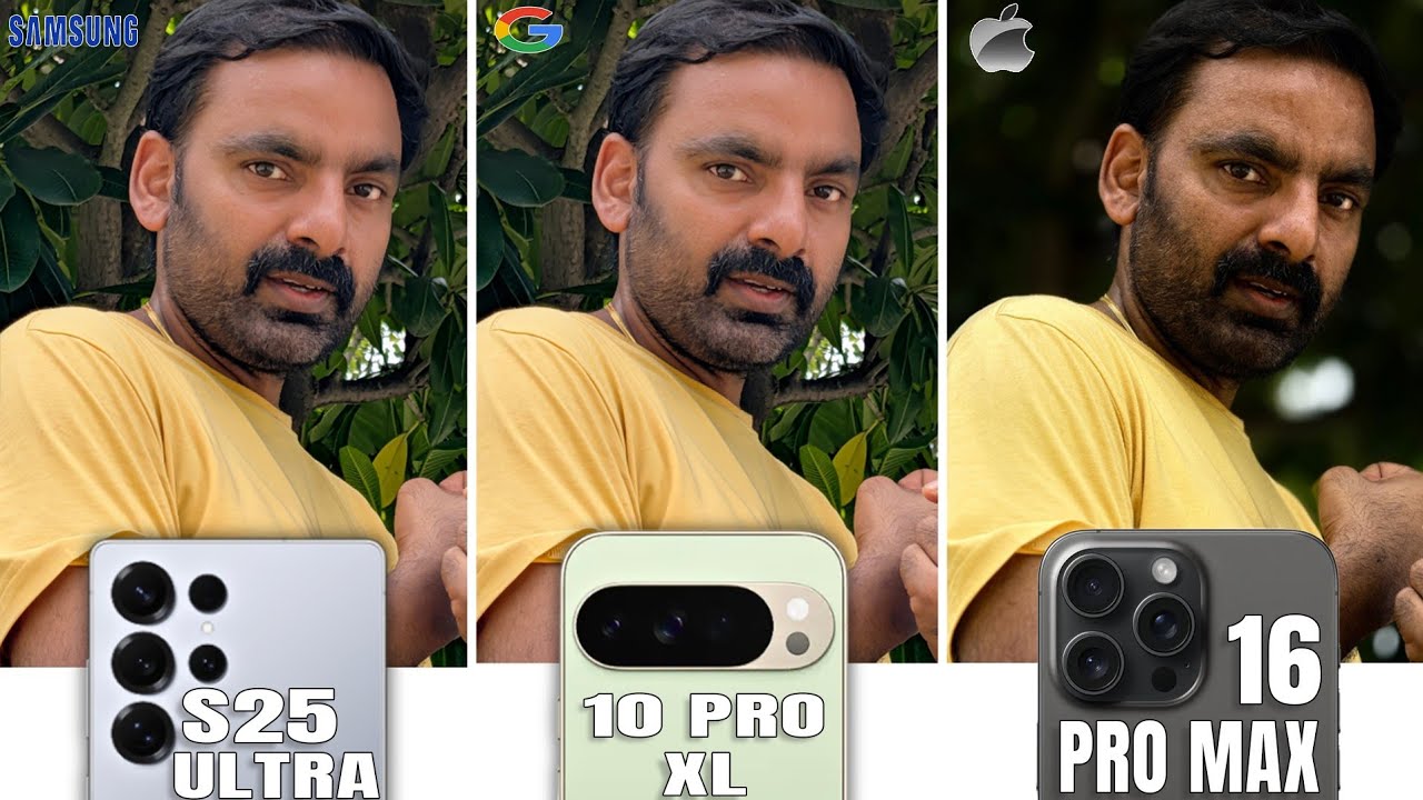 Pixel 10 Pro XL vs iPhone 16 Pro Max & S25 Ultra 📸