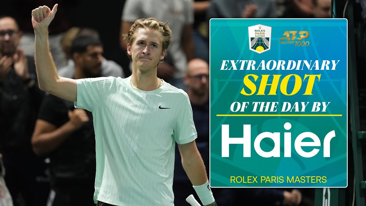 Spectacular Rally of the Day at Rolex Paris Masters 🎾