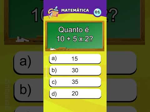 Perguntas e Respostas de Matemática - Quiz de Matemática #quiz #matemática