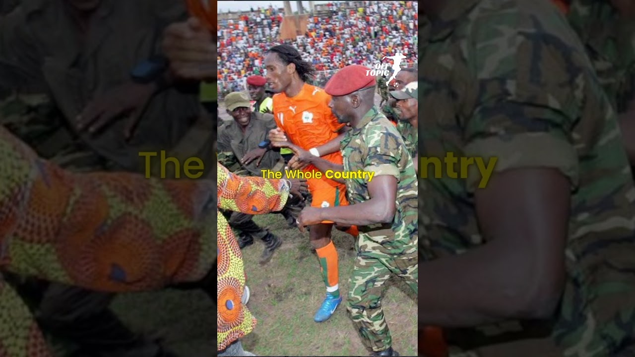 Didier Drogba's Courageous Fight to End a Civil War in Ivory Coast 🇨🇮