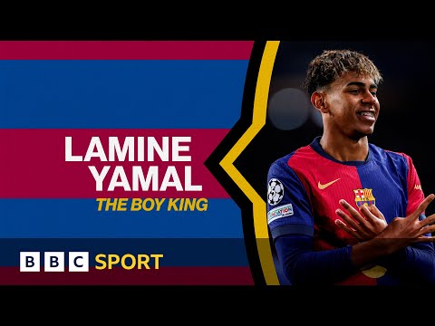 'He's the chosen one!' - the rise of Barcelona's Lamine Yamal | BBC Sport