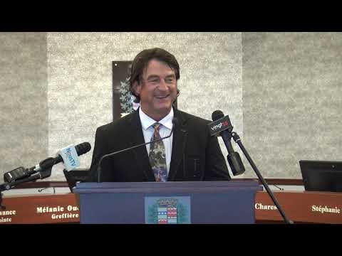 M Alain Carrier, nouveau maire de Drummondville / Vingt55