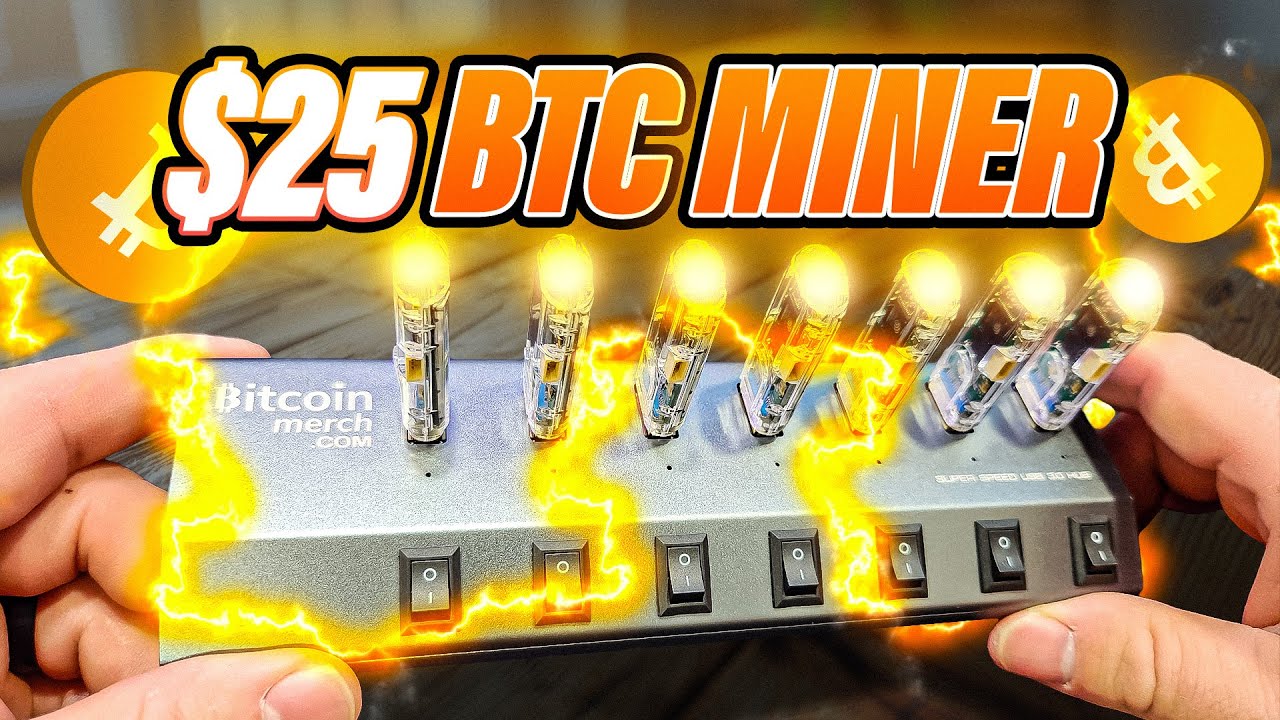$25 Mini Home Bitcoin Miner for Beginners