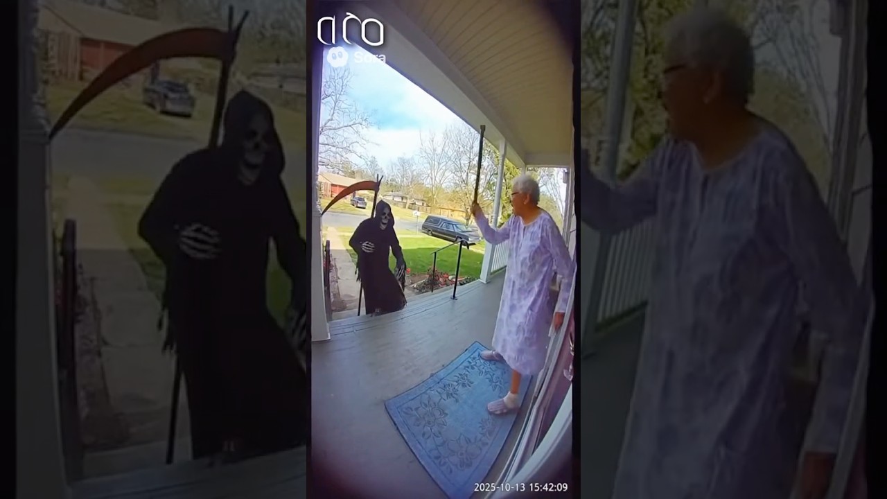 Granny Fights Back Against the Grim Reaper ☠️