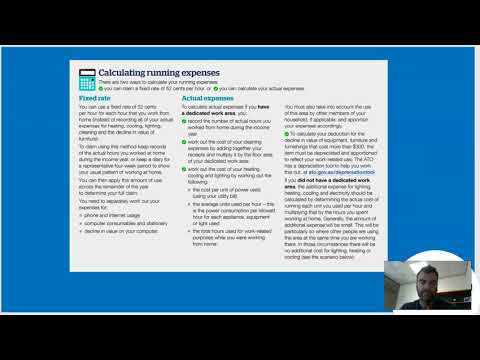 Working from home and what you can claim as a tax deduction